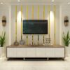 10-Pc Striped Mirror Wall Stickers Kit – DIY Self-Adhesive Acrylic Border Decals for Modern Home Decor | Removable, Shatterproof & Easy Install - Image 3