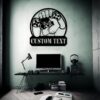 Custom Gaming Sign – Personalized Game Controller Wall Art | Laser-Carved Wood