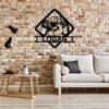 Custom Gamer Wall Art – Personalized Laser-Cut MDF Wood Decor | PUBG/DXB/PS5 Designs - Image 2