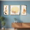 Islamic Wall Art – First Kalima, Allah (SWT) & Prophet Muhammad (PBUH) Calligraphy | Modern Home Decor & Housewarming Gift - Image 3
